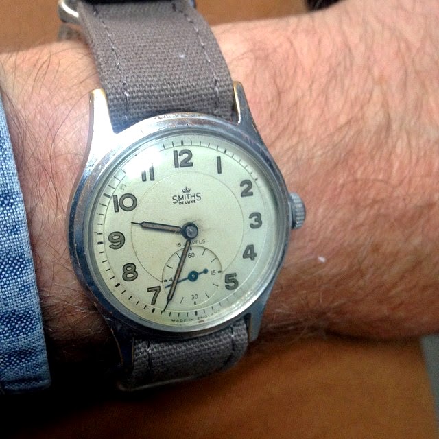 Vintage Watches: Smiths Deluxe - made in England & as worn on